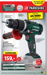 Gazetka promocyjna Lidl - GAZETKA - Gazetka - ważna od 04.06 do 04.06.2022 - strona 29 - produkty: Parkside, Top, Ser, Akumulatorowa wiertarkowkrętark, Wiertarkowkrętarka, Tarka, Wkręt, Wkrętarka, Akumulator