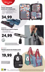 Gazetka promocyjna Lidl - GAZETKA - Gazetka - ważna od 04.06 do 04.06.2022 - strona 40 - produkty: Organizer, O Bag, Plecak, Torba, Obuwie, Bateria, Waga