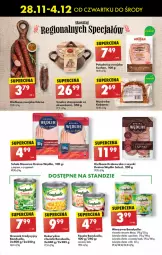 Gazetka promocyjna Biedronka - Od Czwartku - Gazetka - ważna od 04.12 do 04.12.2024 - strona 49 - produkty: Polędwica, Warzywa, Bonduelle, Kosz, Warka, Fasola, Smalec, Pieprz, Kabanos, Kiełbasa, Groszek, Mieszanka warzyw, Kukurydza, Fa