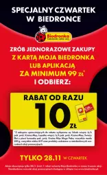 Gazetka promocyjna Biedronka - Od Czwartku - Gazetka - ważna od 04.12 do 04.12.2024 - strona 8 - produkty: Kurczak, Filet z piersi kurczaka