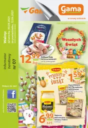Gazetka promocyjna Gama - Gazetka Gama - Gazetka - ważna od 12.04 do 12.04.2021 - strona 1 - produkty: Piec, Majonez, Gra, Zupa, Winiary, O nas, Morliny, Kiełbasa biała, Kiełbasa, Fa