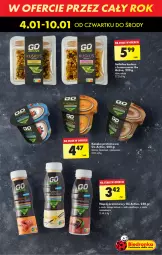 Gazetka promocyjna Biedronka - Od czwartku - Gazetka - ważna od 10.01 do 10.01.2024 - strona 33 - produkty: Sałatka, Hummus, Por, Mus, Kuskus, Sałat, Napój