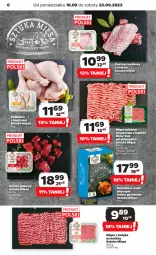 Gazetka promocyjna Netto - Artykuły spożywcze - Gazetka - ważna od 23.09 do 23.09.2023 - strona 6 - produkty: Kurczak, Mięso mielone, Gulasz wołowy, Sos, Kotlet, Mięso z indyka, Mięso