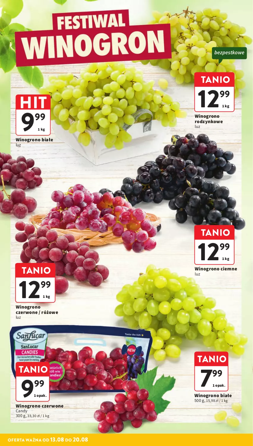 Gazetka promocyjna Intermarche - Gazetka promocyjna - ważna 13.08 do 20.08.2025 - strona 24 - produkty: Candy, Wino