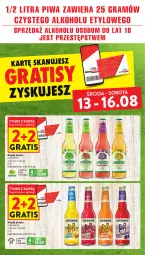 Gazetka promocyjna Intermarche - Gazetka promocyjna - Gazetka - ważna od 20.08 do 20.08.2025 - strona 15 - produkty: Piwa, Gra, Somersby, Napój