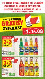 Gazetka promocyjna Intermarche - Gazetka promocyjna - Gazetka - ważna od 20.08 do 20.08.2025 - strona 17 - produkty: Piwa, Piwo, Gra, Desperados, Captain Jack