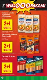 Gazetka promocyjna Delikatesy Centrum - NOWA GAZETKA Delikatesy Centrum od 11 stycznia! 11-17.01.2024 - Gazetka - ważna od 17.01 do 17.01.2024 - strona 6 - produkty: Lubella, Makaron, Krakus, Bell, Parówki, Tarczyński, Bella, Kabanos
