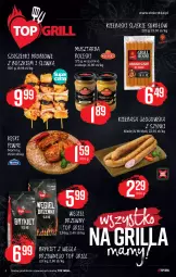 Gazetka promocyjna Stokrotka - Supermarket - Gazetka - ważna od 25.08 do 25.08.2021 - strona 8 - produkty: Top, Sok, Mus, Węgiel drzewny, Kęski piwne, Kiełbaski śląskie, Sokołów, Morliny, Kiełbasa głogowska, Grill, Kiełbasa, Musztarda, LG