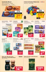 Gazetka promocyjna Stokrotka - Supermarket - Gazetka - ważna od 25.08 do 25.08.2021 - strona 9 - produkty: Ciastka, Nescafé, Prince Polo, Cukier, Kawa ziarnista, Kawa, Jacobs Krönung, Wawel, Loyd, Lack, Czekolada, Wyborowa, Knoppers, Cukierki, Cappuccino, Jacobs, Herbata, Haribo, Milka