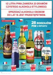 Gazetka promocyjna Kaufland - Gazetka tygodnia - Gazetka - ważna od 26.03 do 26.03.2025 - strona 40 - produkty: Piwa, Piwo, Ser, Por, Gin, Gra, Corona Extra