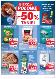 Gazetka promocyjna Kaufland - Gazetka tygodnia - Gazetka - ważna od 26.03 do 26.03.2025 - strona 9 - produkty: Kurczak, Pierogi, Mięso mielone, Danone, Cukier, Jogurt, Chipsy, Activia, Lay’s, Jogurt pitny, Mięso, Sucha karma