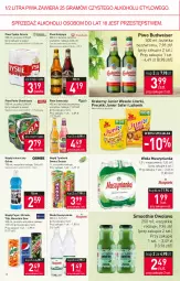 Gazetka promocyjna Stokrotka - Supermarket - Gazetka - ważna od 18.01 do 18.01.2023 - strona 12 - produkty: Piwa, Piwo, Książęce, Ser, Lajkonik, Mus, Gra, 7up, Somersby, Mirinda, Tyskie, Perła, Pepsi, Napój izotoniczny, Muszynianka, Tymbark, Smoothie, Oshee, Owoce, Precelki, Woda, Napój, Krakersy, Fa