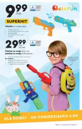 Gazetka promocyjna Biedronka - Okazje tygodnia - Gazetka - ważna od 20.04 do 20.04.2022 - strona 13 - produkty: Plecak, Pistolet