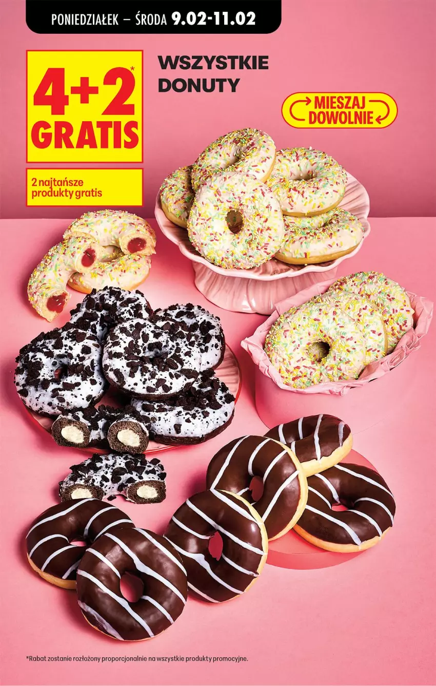 Gazetka promocyjna Biedronka - Gazetka - ważna 09.02 do 16.02.2026 - strona 22 - produkty: Donut, Nuty, Por