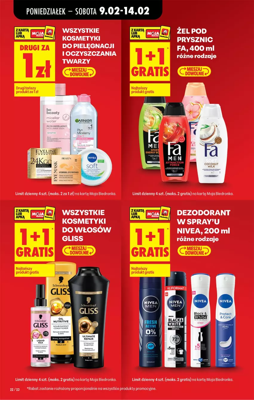 Gazetka promocyjna Biedronka - Gazetka - ważna 09.02 do 16.02.2026 - strona 26 - produkty: Dezodorant, Gra, Kosmetyki do pielęgnacji, Nivea, Por