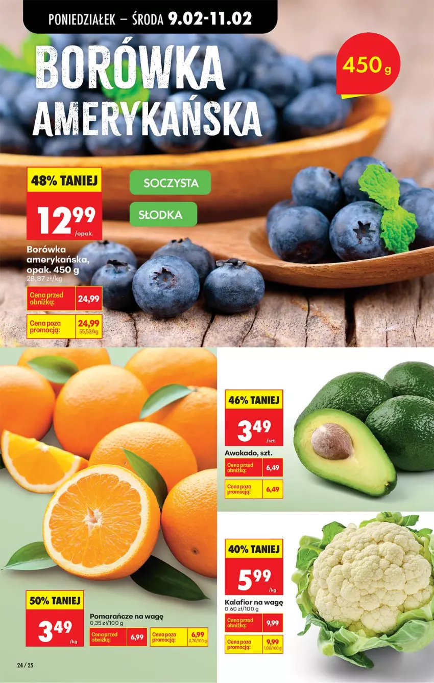 Gazetka promocyjna Biedronka - Gazetka - ważna 09.02 do 16.02.2026 - strona 28 - produkty: Kalafior, Pomarańcze
