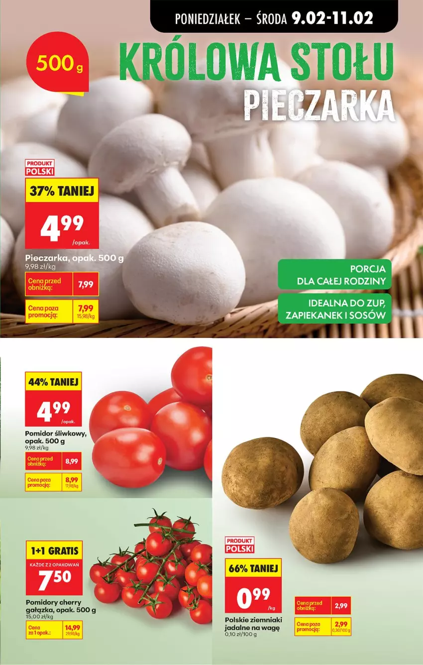 Gazetka promocyjna Biedronka - Gazetka - ważna 09.02 do 16.02.2026 - strona 29 - produkty: Gra, Pomidory, Sos, Ziemniaki