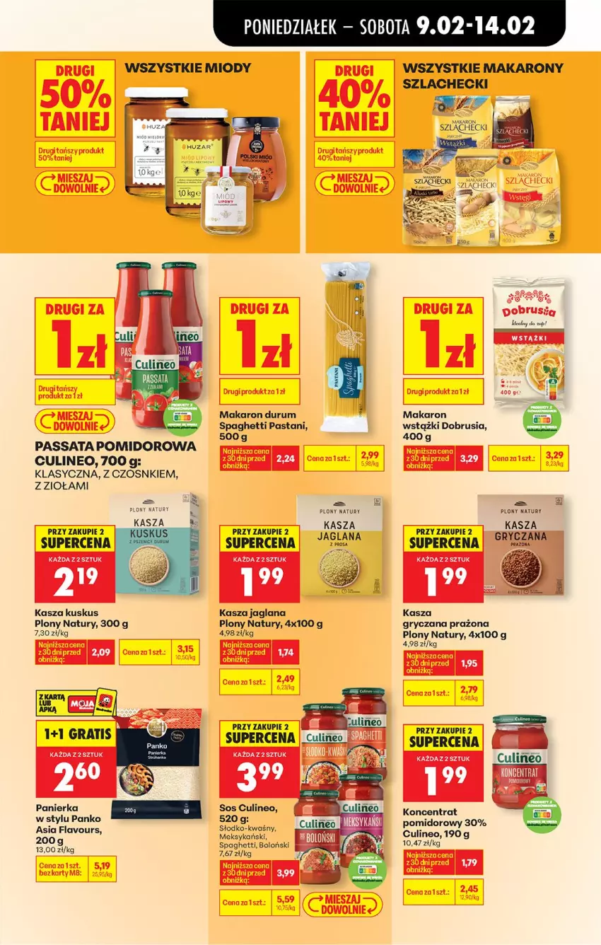 Gazetka promocyjna Biedronka - Gazetka - ważna 09.02 do 16.02.2026 - strona 51 - produkty: Fa, Gra, Gry, Kasza, Kasza gryczana, Kasza jaglana, Koncentrat pomidorowy, Kuskus, LANA, Makaron, Obrus, Rum, Sos, Spaghetti