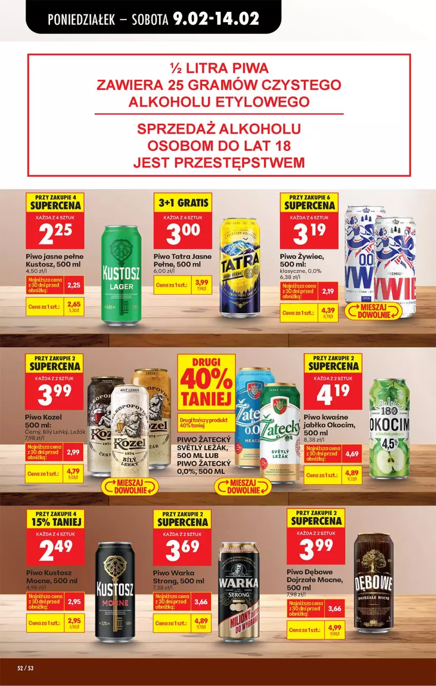 Gazetka promocyjna Biedronka - Gazetka - ważna 09.02 do 16.02.2026 - strona 64 - produkty: Gra, Koc, Okocim, Piwo, Piwo jasne, Tatra