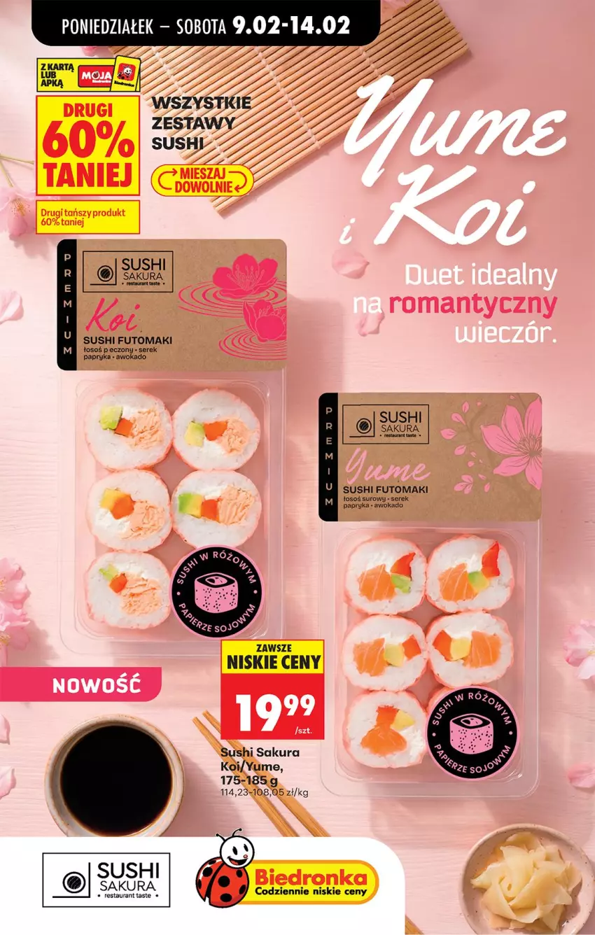 Gazetka promocyjna Biedronka - Gazetka - ważna 09.02 do 16.02.2026 - strona 76 - produkty: Papryka, Piec, Ser, Serek, Sushi