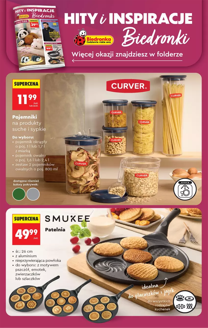 Gazetka promocyjna Biedronka - Gazetka - ważna 09.02 do 16.02.2026 - strona 82 - produkty: Patelnia
