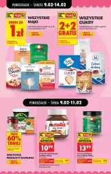 Gazetka promocyjna Biedronka - Gazetka - Gazetka - ważna od 16.02 do 16.02.2026 - strona 17 - produkty: Nutella, Por, Gra, Cukier, Bell, Krem pistacjowy, Babuni, Pizza, Mąka, Mola, Basia, LG, Fa