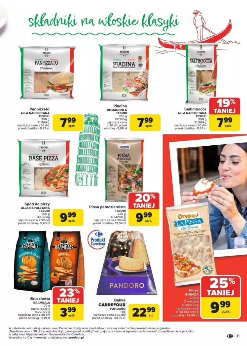 Gazetka promocyjna Carrefour - ważna 13.01 do 19.01.2025 - strona 3 - produkty: Babka, Fa, Pizza, Spód do pizzy