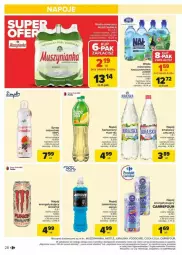 Gazetka promocyjna Carrefour - Gazetka - ważna od 19.01 do 19.01.2025 - strona 21 - produkty: Nałęczowianka, Mus, Coca-Cola, Napój izotoniczny, Muszynianka, Moda, Syrop, Woda, Napój, Magnez