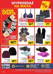 Gazetka promocyjna Carrefour - Gazetka - ważna od 19.01 do 19.01.2025 - strona 37 - produkty: Klapki, Ser, Buty, Biustonosz, Klej, Czapka, Buty ogrodowe, Bokserki