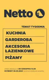 Gazetka promocyjna Netto - Akcesoria i dodatki - Gazetka - ważna od 20.09 do 20.09.2023 - strona 1 - produkty: Kuchnia