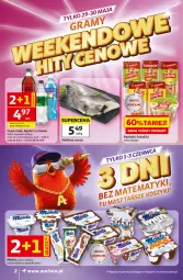Gazetka promocyjna Auchan - 30 Lat Supermarket - Gazetka - ważna od 03.06 do 03.06.2026 - strona 2 - produkty: Halibut, Parówki sokoliki, Sok, Gra, Parówki, Coca-Cola, Tusz, Fanta, Sprite, Monte, Fa
