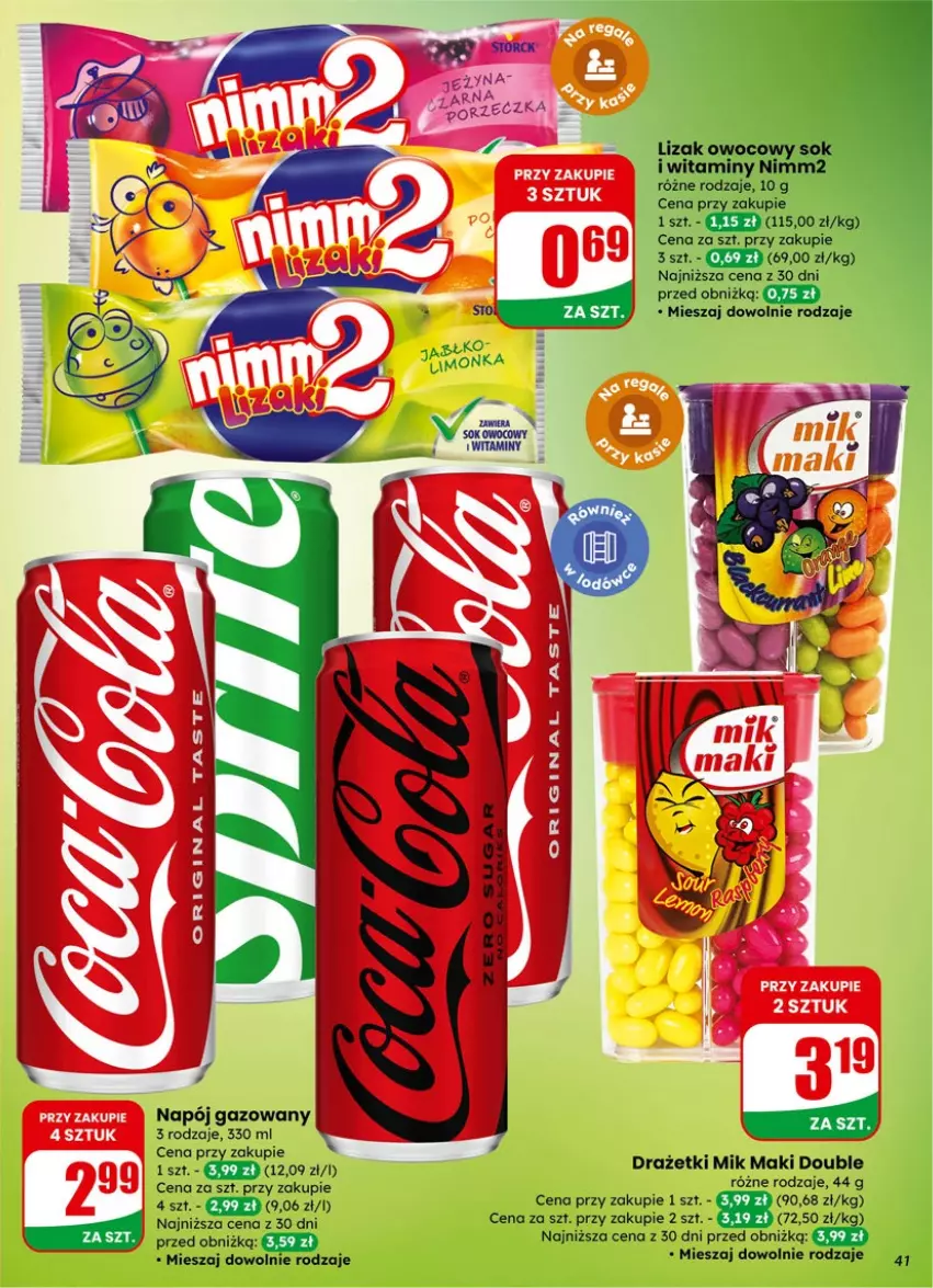 Gazetka promocyjna Dino - Gazetka 05 / 2026 - ważna 27.01 do 03.02.2026 - strona 41 - produkty: Napój, Napój gazowany