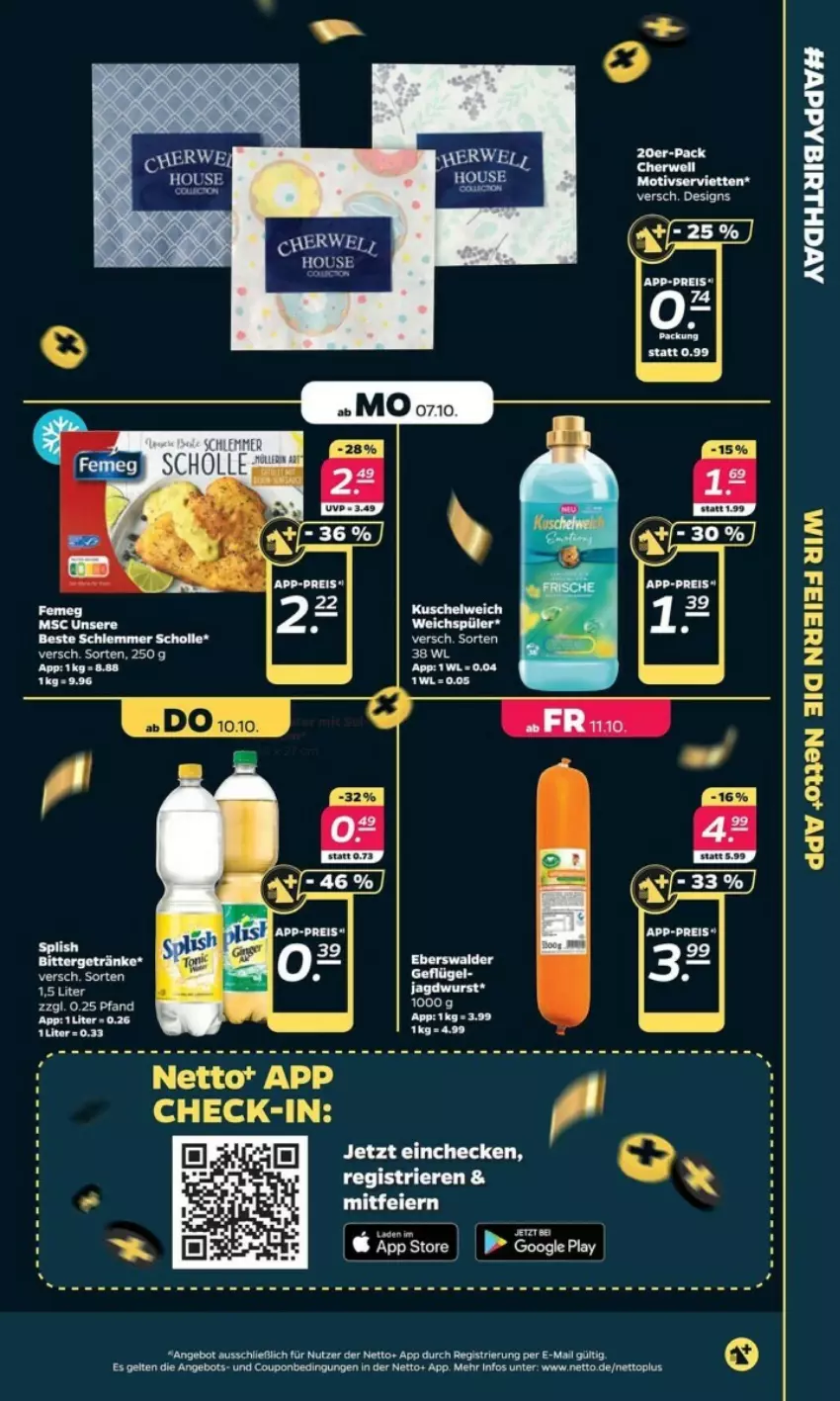 Gazetka promocyjna Netto - ważna 07.10 do 12.10.2024 - strona 14 - produkty: Fa, Holle, Scholl, Ser, Top