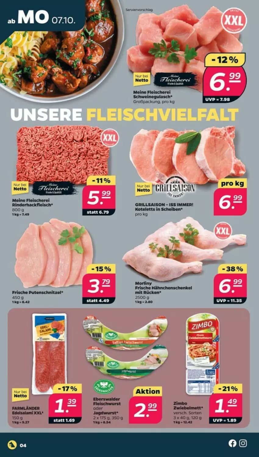 Gazetka promocyjna Netto - ważna 07.10 do 12.10.2024 - strona 34 - produkty: Fa, Grill, Morliny, Salami, Ser, Taca