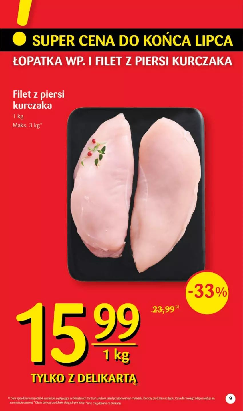 Gazetka promocyjna Delikatesy Centrum - Gazetka DC28 - ważna 20.07 do 26.07.2023 - strona 9 - produkty: Filet z piersi kurczaka, Kurczak, Rum