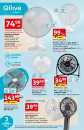 Gazetka promocyjna Auchan - Gazetka Wentylatory Qilive by AUCHANLAB Hipermarket Auchan - Gazetka - ważna od 15.07 do 15.07.2023 - strona 2 - produkty: Clin, Biurko, LANA, Silan, Bateria