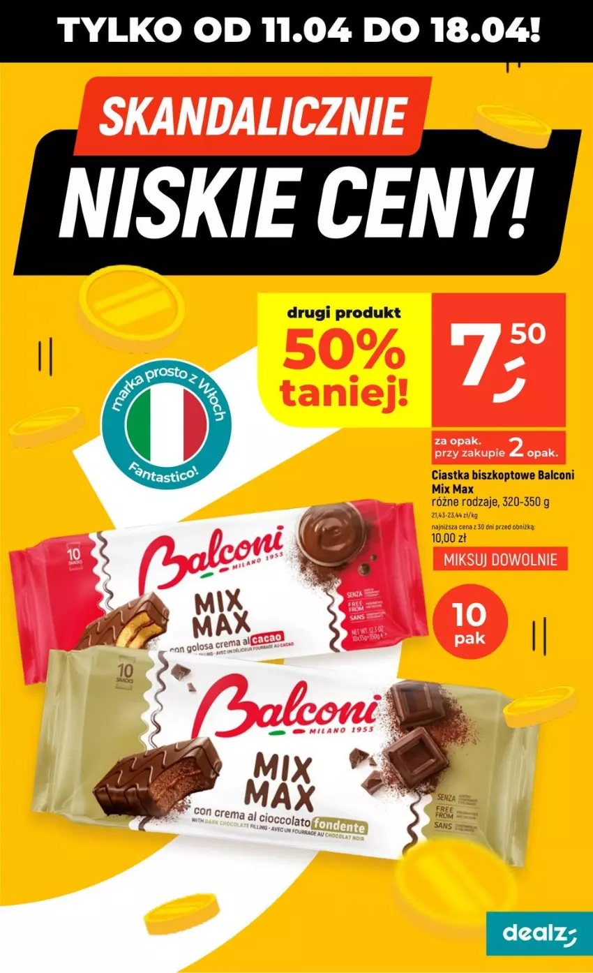 Gazetka promocyjna Dealz - SKANDALICZNIE - ważna 11.04 do 18.04.2026 - strona 15 - produkty: Alcon, Ciastka