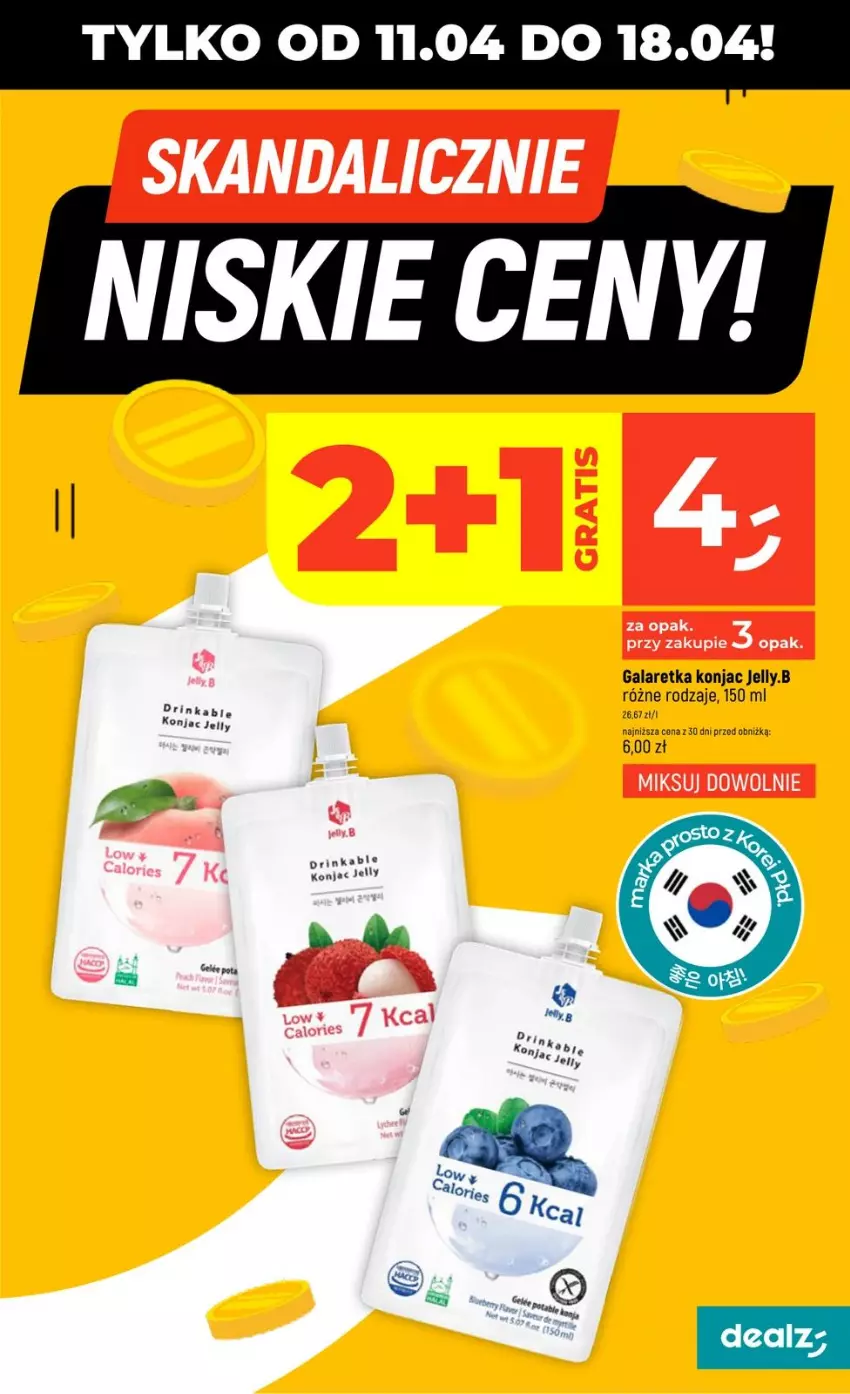 Gazetka promocyjna Dealz - SKANDALICZNIE - ważna 11.04 do 18.04.2026 - strona 5 - produkty: Gala, Galaretka, Gra, Inka