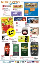Gazetka promocyjna E Leclerc - Gazetka - ważna od 23.07 do 23.07.2022 - strona 12 - produkty: Piec, Kit Kat, Ciastka, Gra, Prince Polo, Kawa ziarnista, Winiary, BoboVita, Sati, Kawa mielona, Kawa, Chrupki, Konfitura, Vita C, Lipton, Czekolada, Galaretka, Pieczywo chrupkie, Pieczywo, Delicje, Baton, Barilla, Jacobs, Wasa, Herbata, Gala, Oreo, Milka