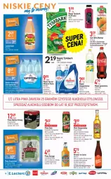 Gazetka promocyjna E Leclerc - Gazetka - ważna od 23.07 do 23.07.2022 - strona 14 - produkty: Piwa, Piwo, Sok, Por, Gra, Ananas, Coca-Cola, Warka, Desperados, Fortuna, Carlsberg, Napój gazowany, Tymbark, Woda, Napój, Nektar, Grejpfrut