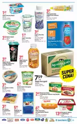 Gazetka promocyjna E Leclerc - Gazetka - ważna od 23.07 do 23.07.2022 - strona 9 - produkty: Ser topiony, Serek wiejski, Serek puszysty, Jogurt naturalny, Top, Ser, Gra, Isla, Danone, Piątnica, Jogurt, Chia, Napój jogurtowy, Tarta, Sałat, Serek, Optima, Margaryna, Serek twarogowy, Bakoma, Hochland, Napój mleczny, Miks tłuszczowy, Cappuccino, Masło, Napój, Jogurt pitny, Tartare, Mleko, Fa