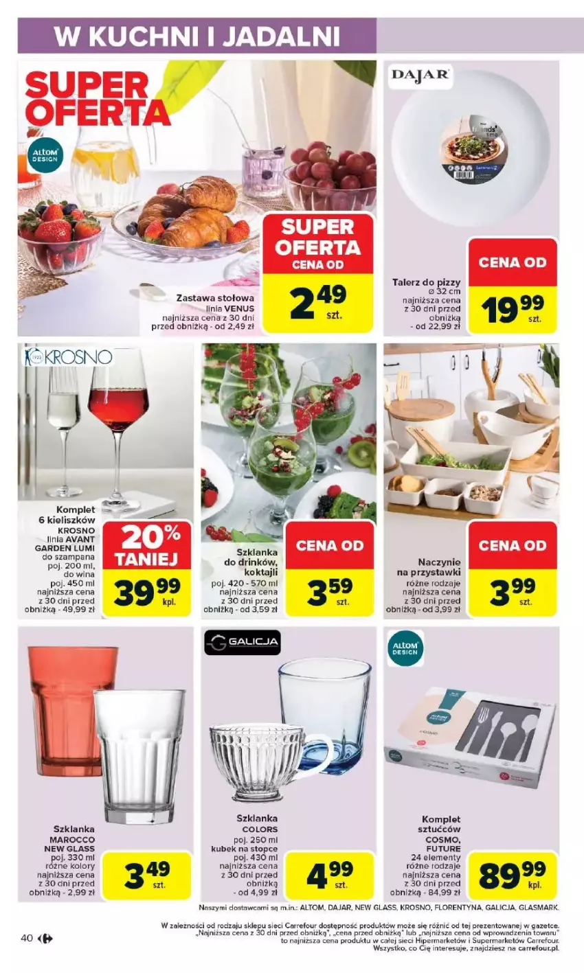 Gazetka promocyjna Carrefour - ważna 12.05 do 17.05.2025 - strona 37 - produkty: Fa, Kubek, Szklanka, Talerz, Top