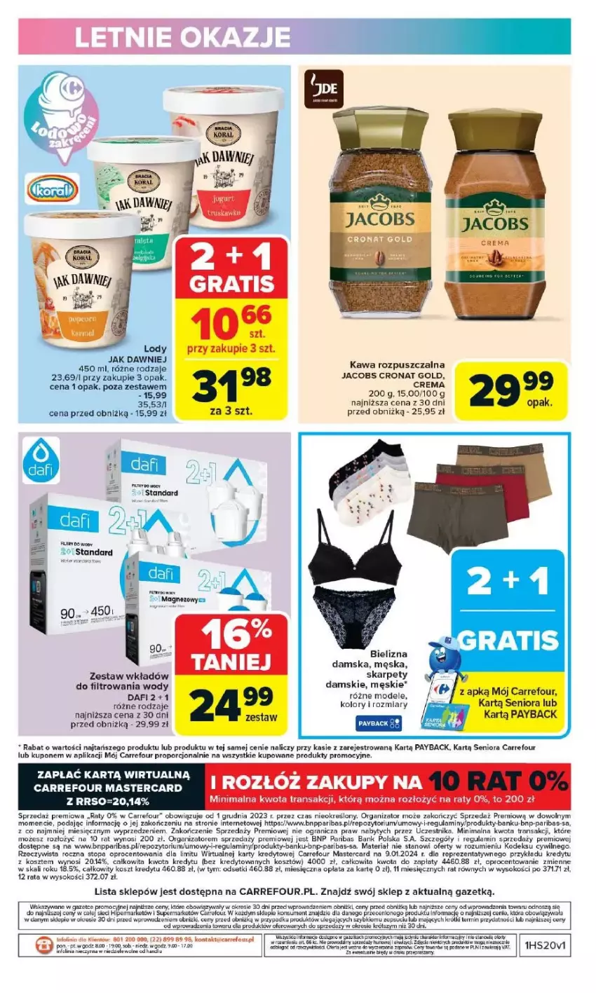 Gazetka promocyjna Carrefour - ważna 12.05 do 17.05.2025 - strona 46 - produkty: Anew, Fa, Gra, Jacobs, Kawa, Kawa rozpuszczalna, Kosz, NBA, Por, Sok, Top, Tran