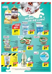 Gazetka promocyjna Carrefour - Gazetka - ważna od 18.11 do 18.11.2023 - strona 15 - produkty: Serek wiejski, Ser, Danone, Twaróg, Piątnica, Jogurt, Kosz, Activia, Serek homogenizowany, Serek, Bakoma, Mleko