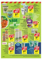 Gazetka promocyjna Carrefour - Gazetka - ważna od 18.11 do 18.11.2023 - strona 2 - produkty: Belriso, Ser, Danone, Piątnica, Zott, Jogurt, Napój roślinny, Kosz, Vegangurt, Bakoma, Deser, Alpro, Napój