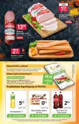 Gazetka promocyjna Stokrotka - Supermarket - Gazetka - ważna od 23.03 do 23.03.2022 - strona 6 - produkty: Kujawski, Sok, Sokołów, Kiełbasa krakowska, Kinder Bueno, Parówki, Parówki z szynki, Duda, Szynka, Baton, Olej, Kiełbasa, Olewnik, Kinder, HP