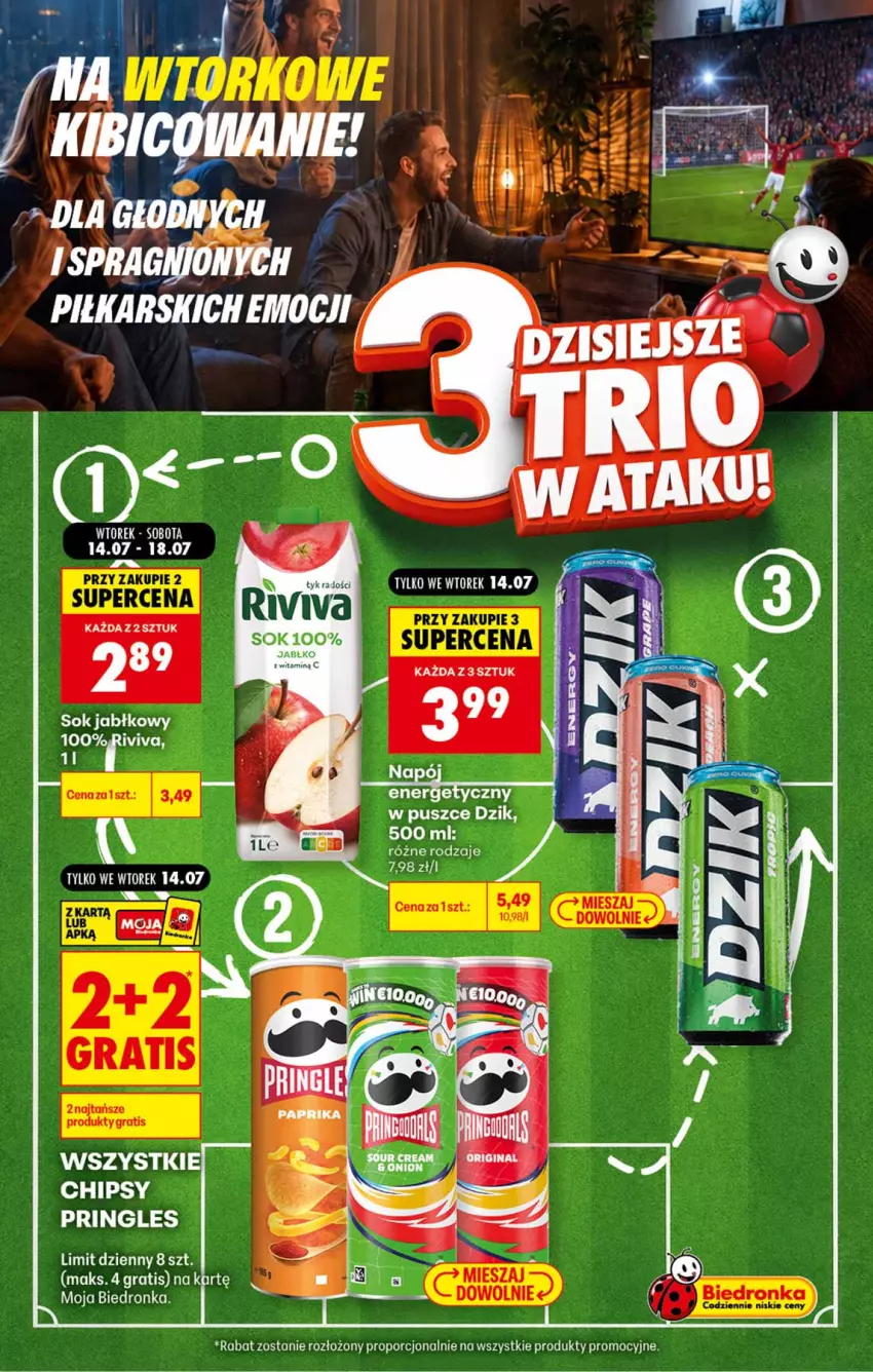 Gazetka promocyjna Biedronka - Gazetka - ważna 14.07 do 21.07.2026 - strona 1 - produkty: Gra, Por, Sok