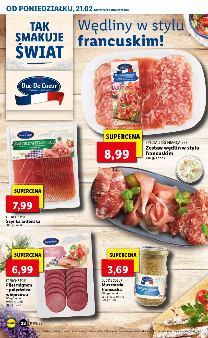 Gazetka promocyjna Lidl - GAZETKA - ważna 21.02 do 23.02.2022 - strona 28 - produkty: Mus, Musztarda