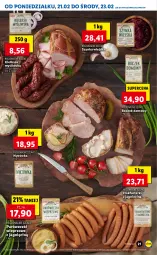 Gazetka promocyjna Lidl - GAZETKA - Gazetka - ważna od 23.02 do 23.02.2022 - strona 21 - produkty: Boczek