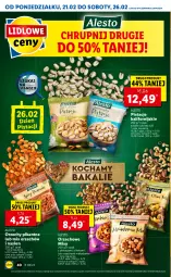 Gazetka promocyjna Lidl - GAZETKA - Gazetka - ważna od 23.02 do 23.02.2022 - strona 40 - produkty: Pistacje